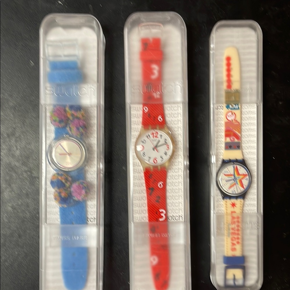 Swatch Colorful Watch Set